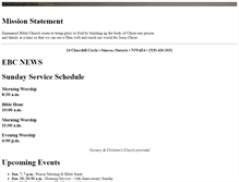Tablet Screenshot of emmanuelbiblechurch.ca